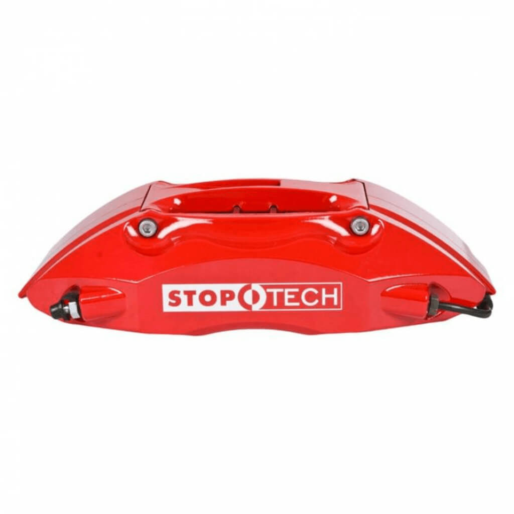 STOPTECH 372.434.7174 Right Brake Caliper ST-40 Red for 32mm Thick Disc Photo-0