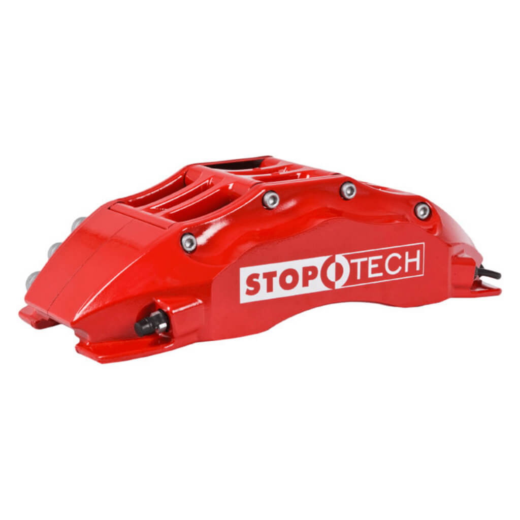 STOPTECH 83.488.6700.71 Front Big Brake Kit 355x32mm Slotted / ST-60 Red for NISSAN 370Z (Z34) Photo-1