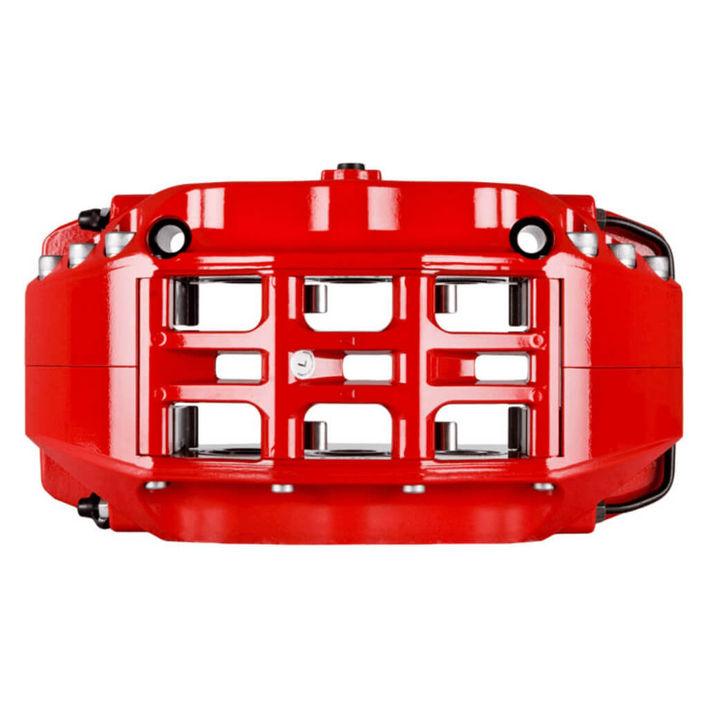 STOPTECH 83.488.6700.71 Front Big Brake Kit 355x32mm Slotted / ST-60 Red for NISSAN 370Z (Z34) Photo-2
