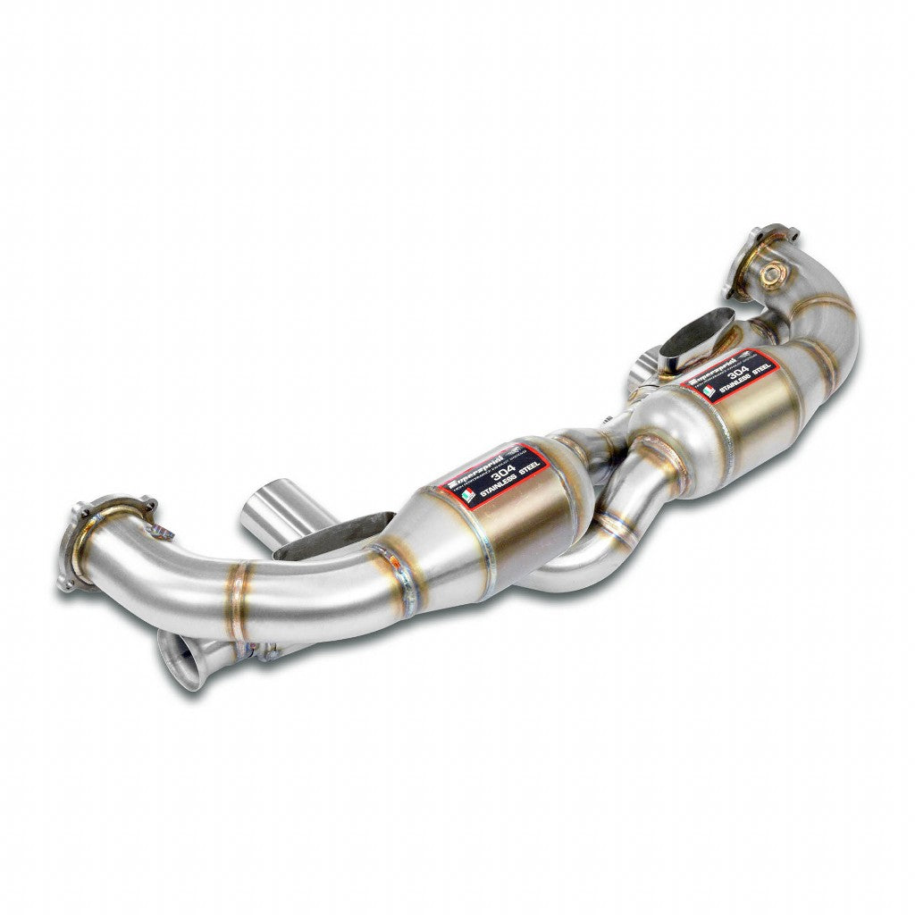 SUPERSPRINT 243802 Front Metallic Catalytic for PORSCHE 911 Turbo / Turbo S (993) Photo-0