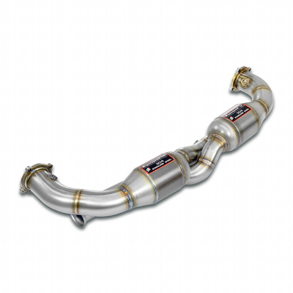 SUPERSPRINT 243842 Front Metallic Catalytic for PORSCHE 911 Turbo / Turbo S (993) Photo-0