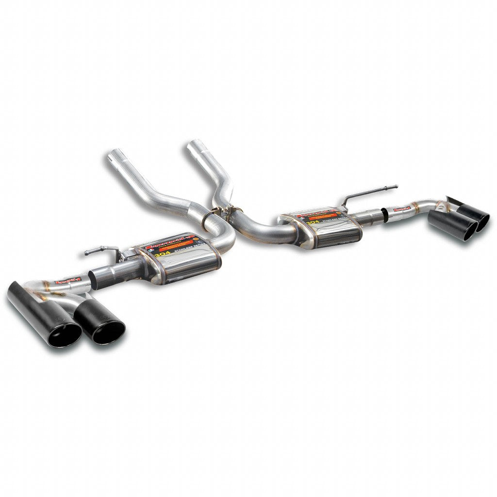 SUPERSPRINT 248146 Rear Exhaust for PORSCHE Cayenne 3.6i VR6 (958.2) Photo-0