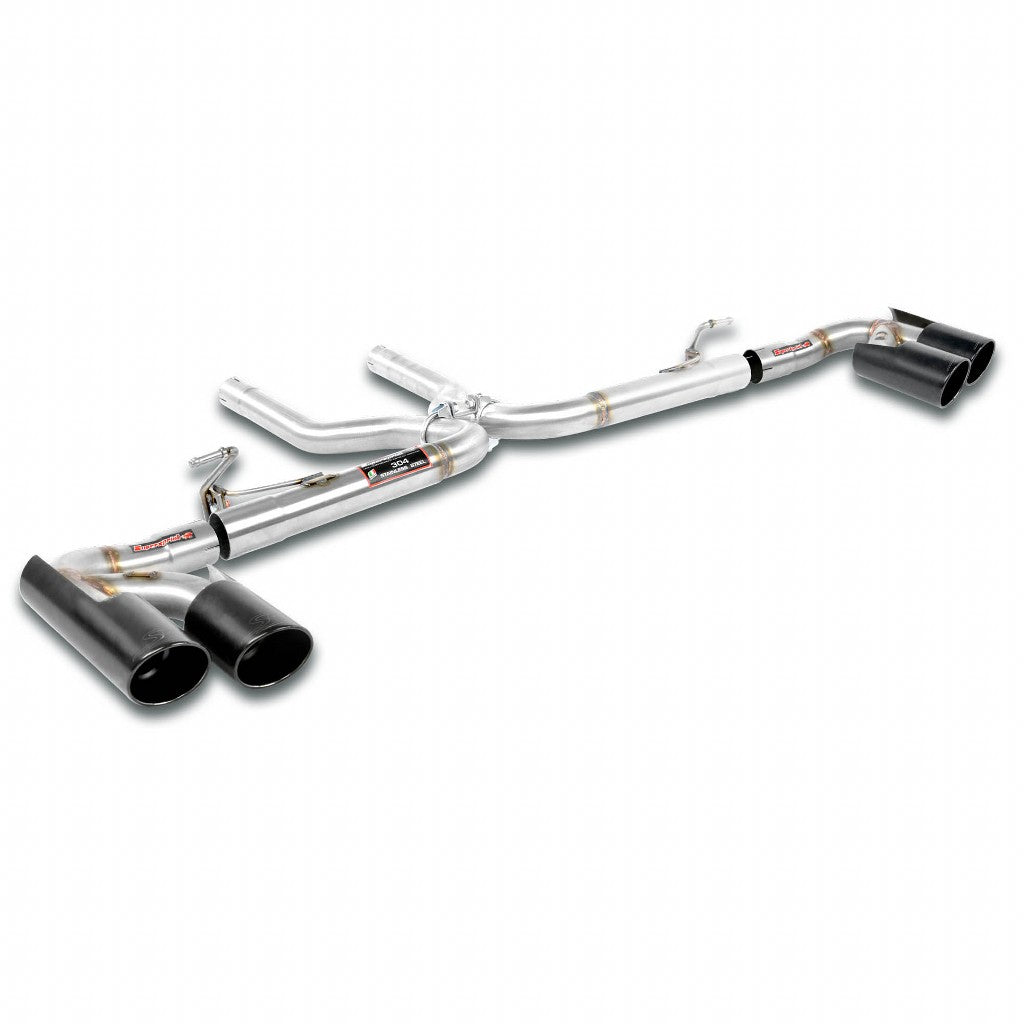 SUPERSPRINT 248156 Rear Pipe (Muffler Delete) for PORSCHE Cayenne 3.6i VR6 (958.2) Photo-0