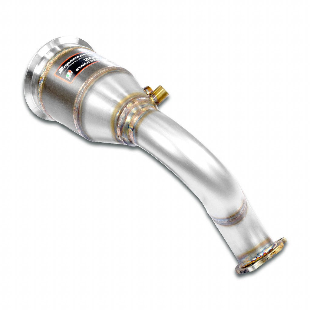 SUPERSPRINT 249541 Downpipe Left with Metallic Catalytic Converter for PORSCHE Cayenne S (936.1) Photo-0