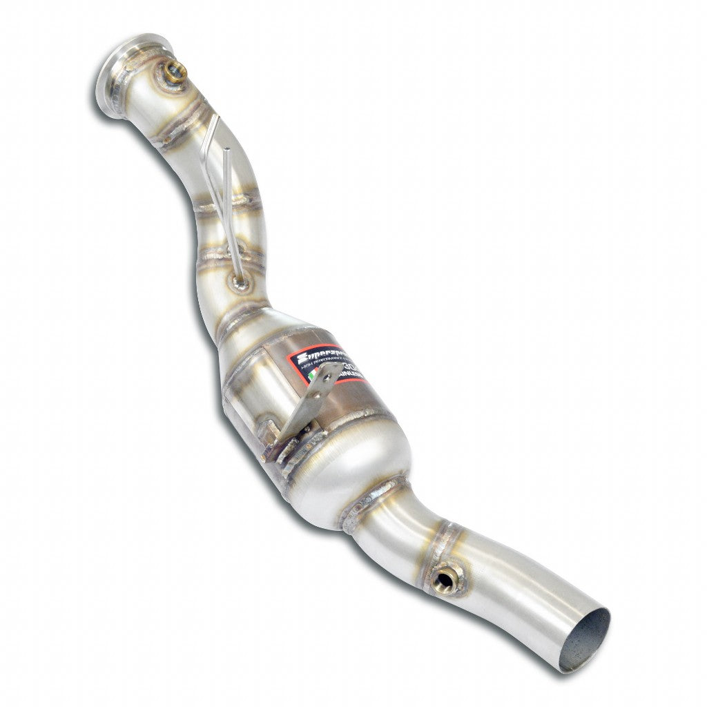SUPERSPRINT 451121 Downpipe Right with Metallic Catalytic Converter for MASERATI Levante Photo-0