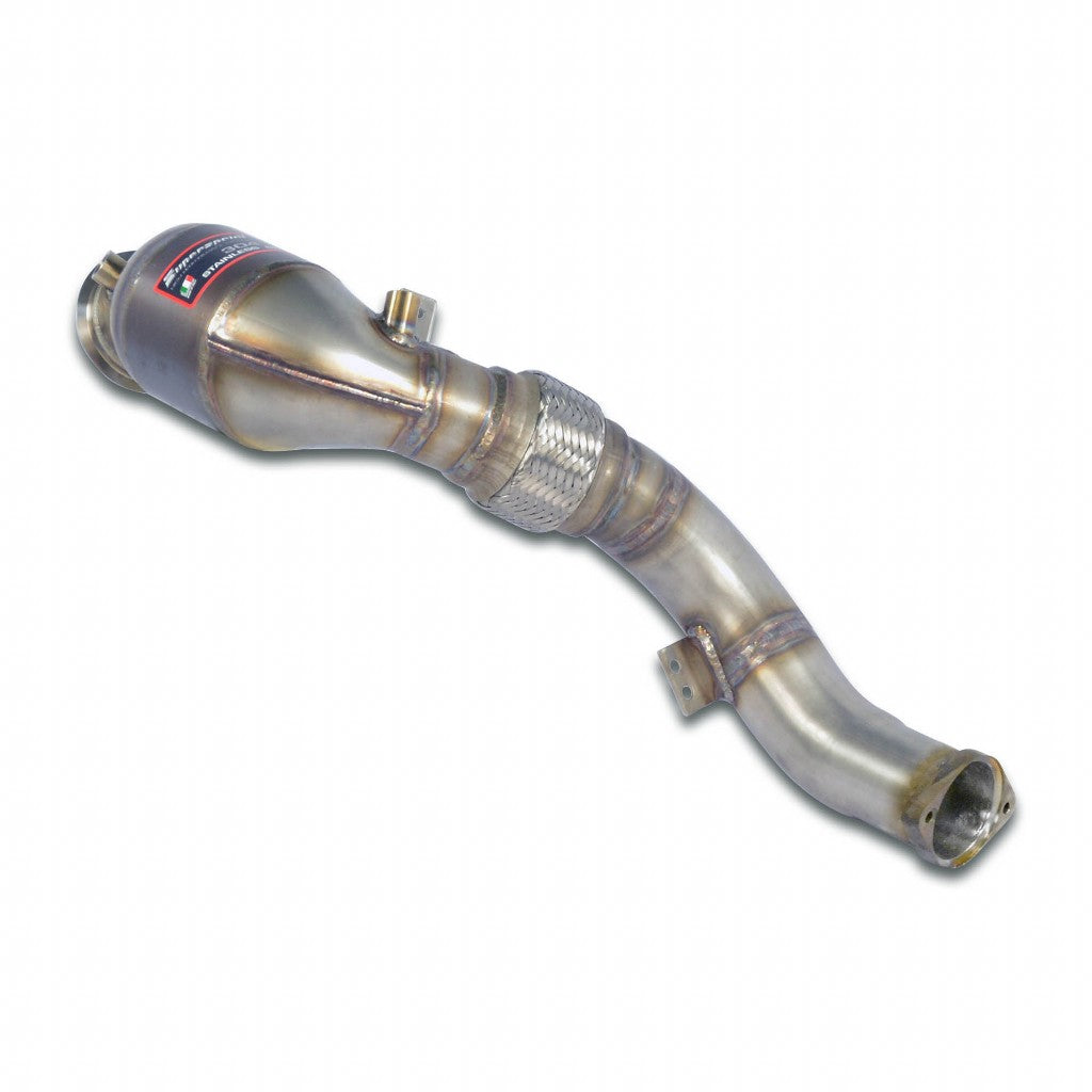 SUPERSPRINT 528121 Turbo Downpipe Kit and Metallic Catalytic Converter for BMW M5 (F90) Photo-0