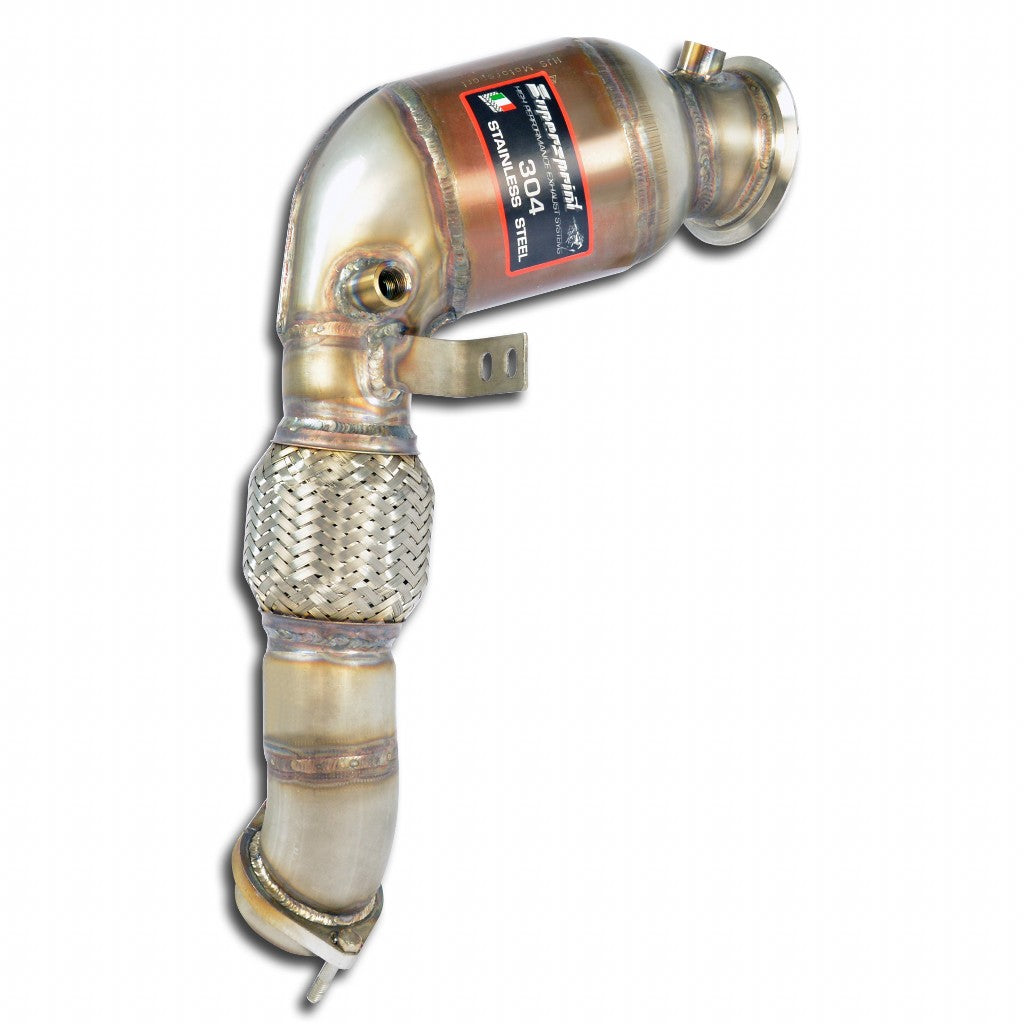 SUPERSPRINT 529321 Turbo Downpipe Kit and Metallic Catalytic Converter for BMW M5 (G90) Photo-0