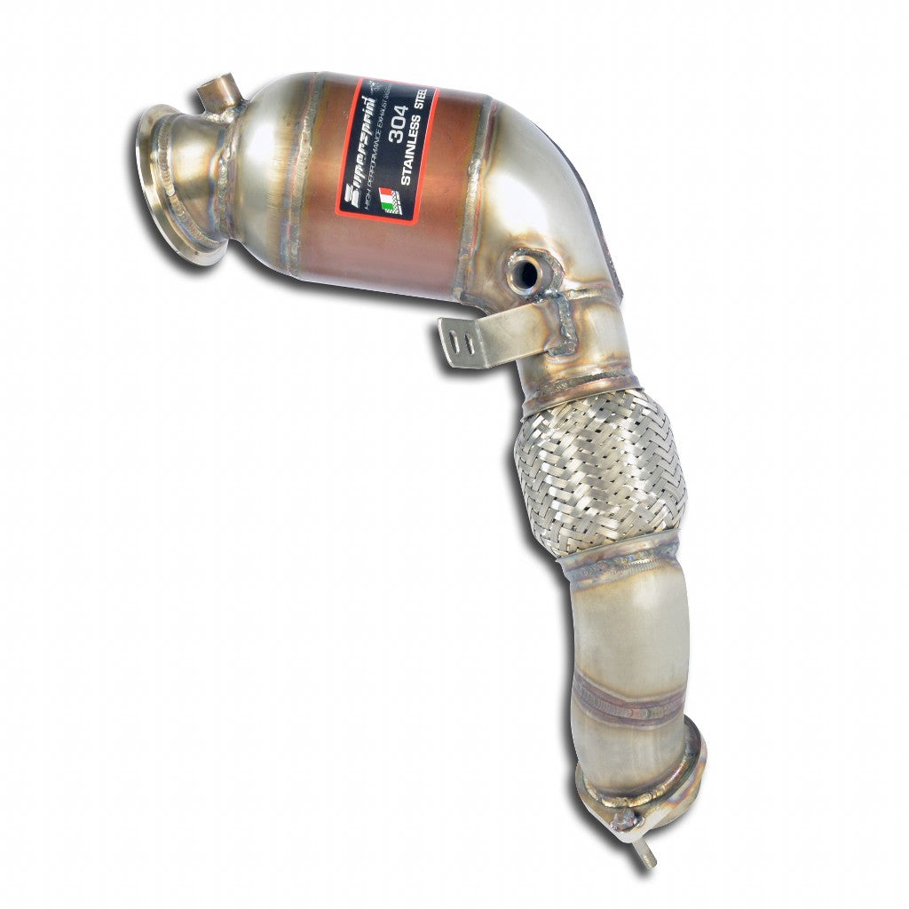 SUPERSPRINT 529441 Turbo Downpipe Kit and Metallic Catalytic Converter for BMW X5 (G05) Photo-0