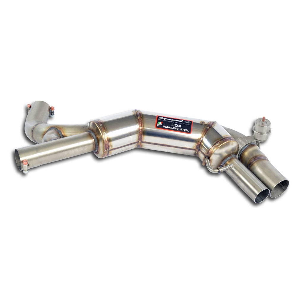 SUPERSPRINT 723304 Rear Exhaust Right with Valve for MERCEDES S500 / S550 (C217) Photo-0