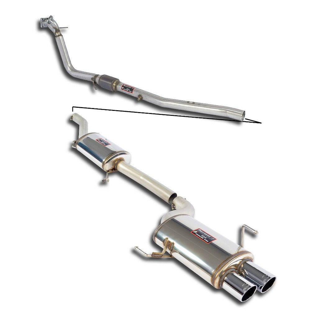 SUPERSPRINT 764010 Exhaust System for AUDI 80 B4 S2 Photo-0
