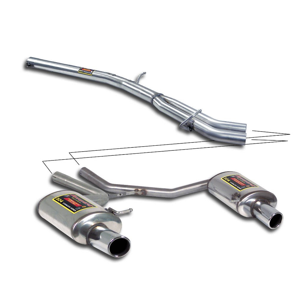 SUPERSPRINT 764920 Exhaust System for AUDI A4 (B7) Photo-0