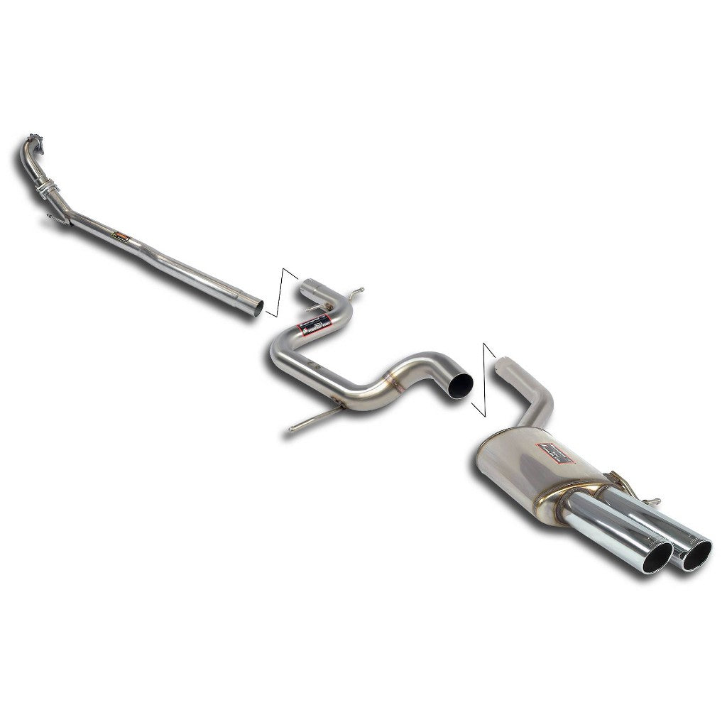 SUPERSPRINT 765720 Exhaust System for VW Golf (Mk5) Photo-0