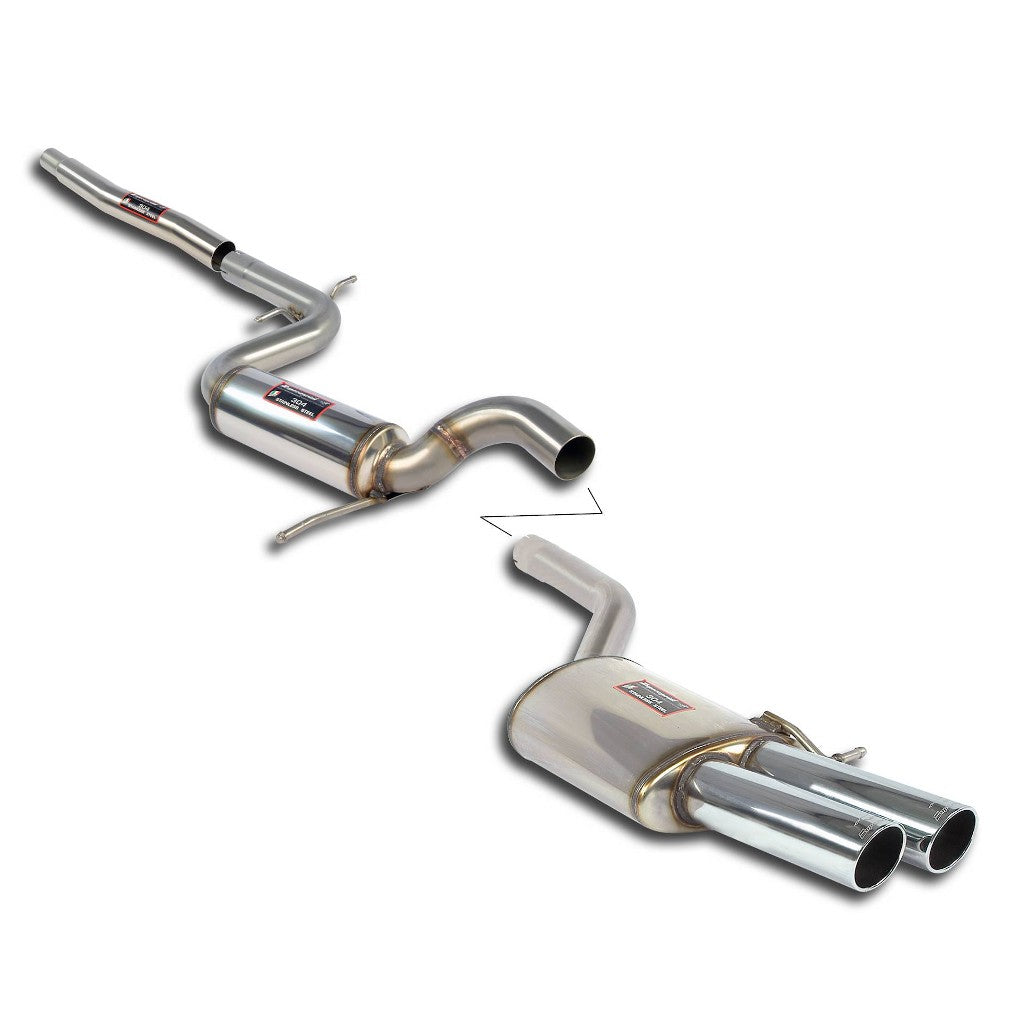 SUPERSPRINT 765730 Exhaust System for VW Golf (Mk5) Photo-0