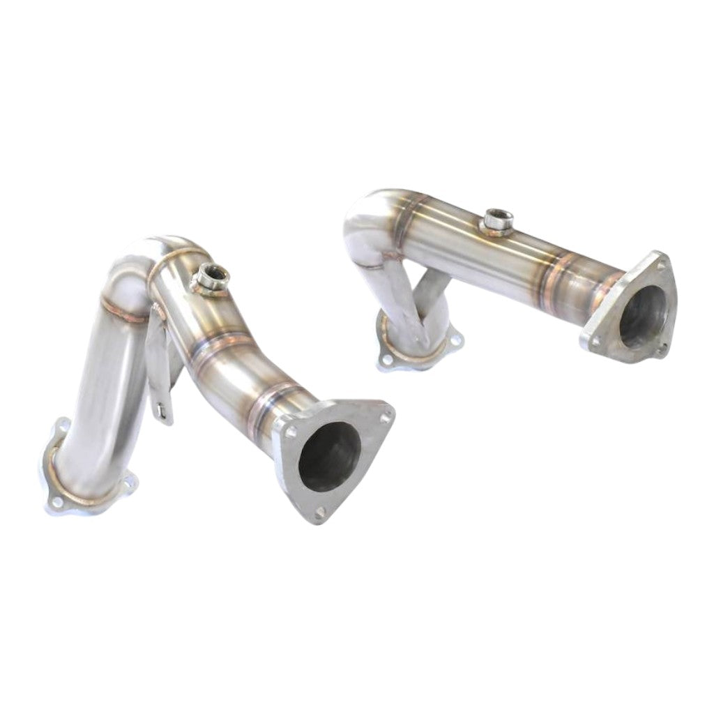 SUPERSPRINT 767711 Downpipe kit Right + Left - (Replaces OEM catalytic converter) AUDI A4 B8 L QUATT Photo-1
