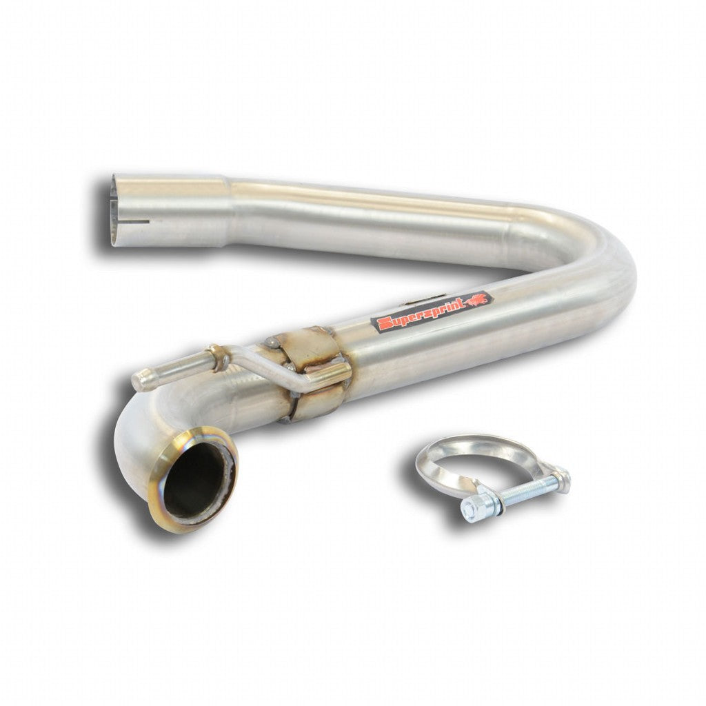 SUPERSPRINT 773344 Rear Pipe (Muffler Delete) for VW T-ROC Photo-0