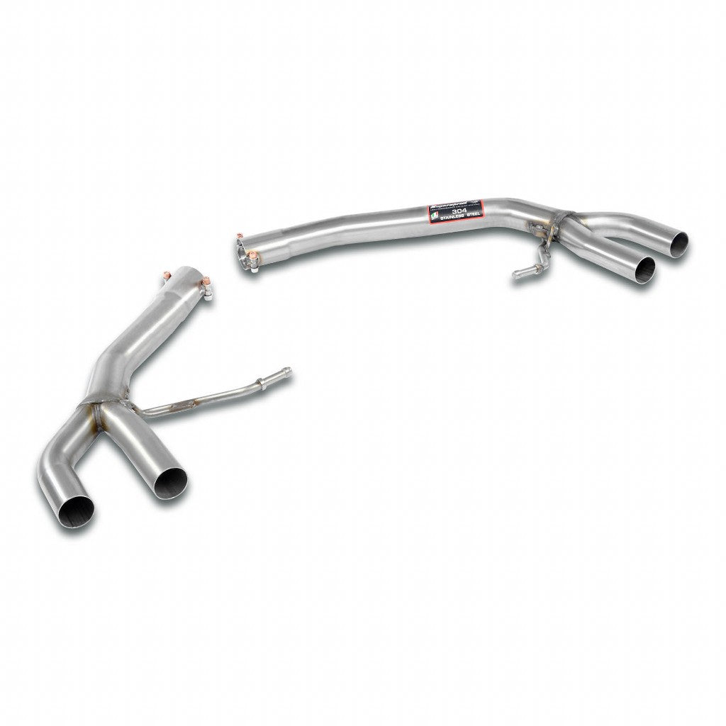 SUPERSPRINT 777316 Rear Pipe (Muffler Delete) for AUDI A4 (B9) Photo-0