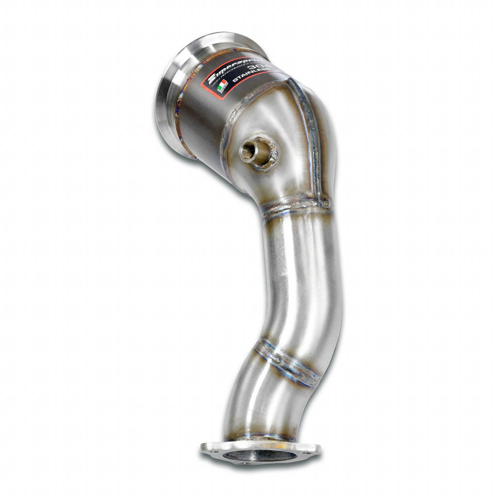 SUPERSPRINT 777941 Downpipe Left with Metallic Catalytic Converter for AUDI RS4 (B9) Photo-0