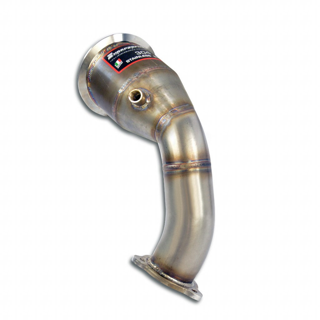 SUPERSPRINT 778441 Downpipe Left with Metallic Catalytic Converter for AUDI RS4 (B9) Photo-0