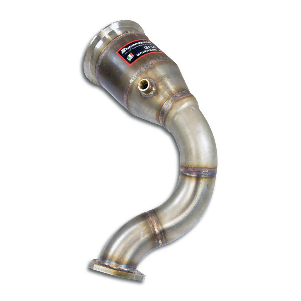 SUPERSPRINT 778741 Downpipe Left with Metallic Catalytic Converter for AUDI RS6 (C8) Photo-0