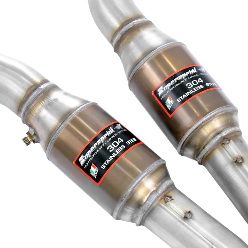 SUPERSPRINT 786802 Front Metallic Catalytic Converter (Right / Left) for BMW M5 (E38 / E39) Photo-1