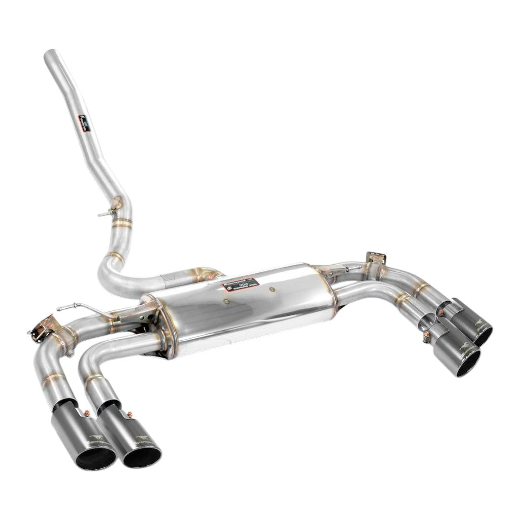 SUPERSPRINT 832846 Rear Exhaust with Left/Right Valve OO90, Gun Metal Grey for MINI Countryman JCW ALL4 (U25) Photo-0
