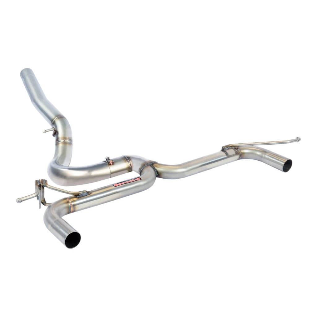 SUPERSPRINT 833194 Rear Pipe Y-Pipe Right / Left (Muffler Delete) for BMW 220i 2.0i / 228i 2.0i (F44) Photo-0