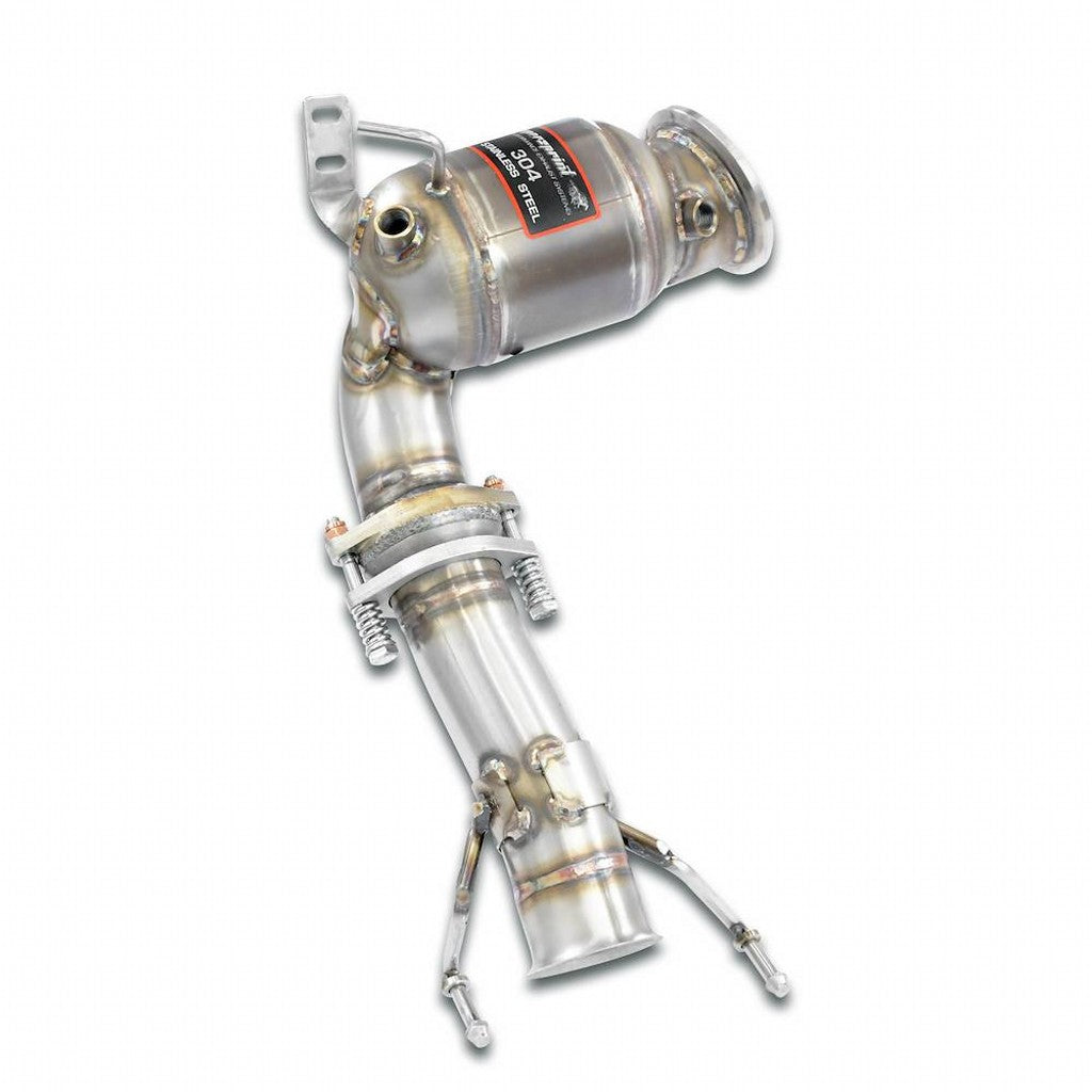 SUPERSPRINT 833321 Turbo Downpipe Kit and Metallic Catalytic Converter for BMW X1 (U11) Photo-0