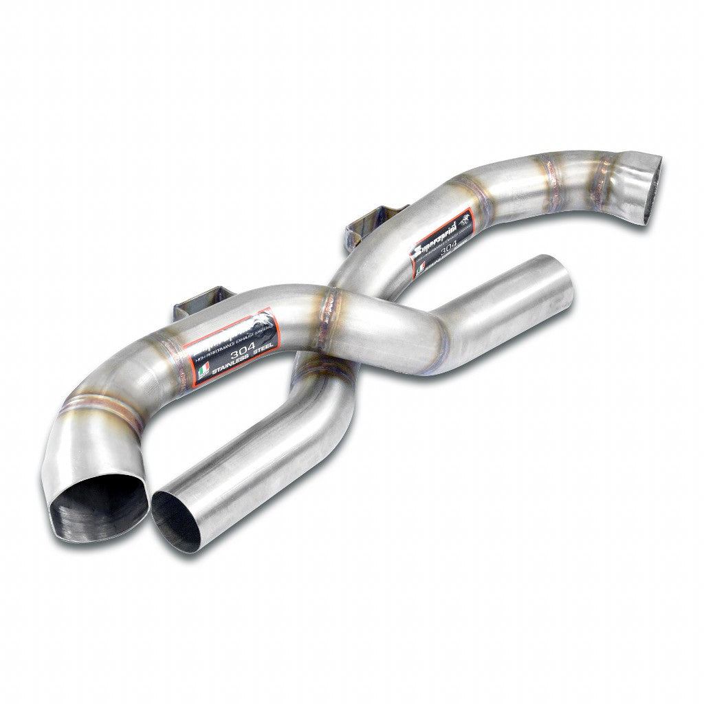 SUPERSPRINT 860814 Rear Pipe (Muffler Delete) for PORSCHE 911 Carrera / Carrera S / GTS (992) Photo-0
