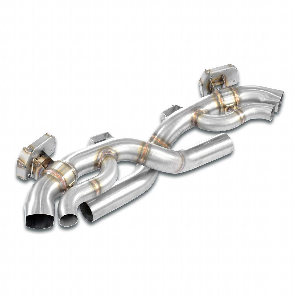 SUPERSPRINT 861014 Rear Pipe (Muffler Delete) for PORSCHE 911 Turbo / Turbo S (992) Photo-0