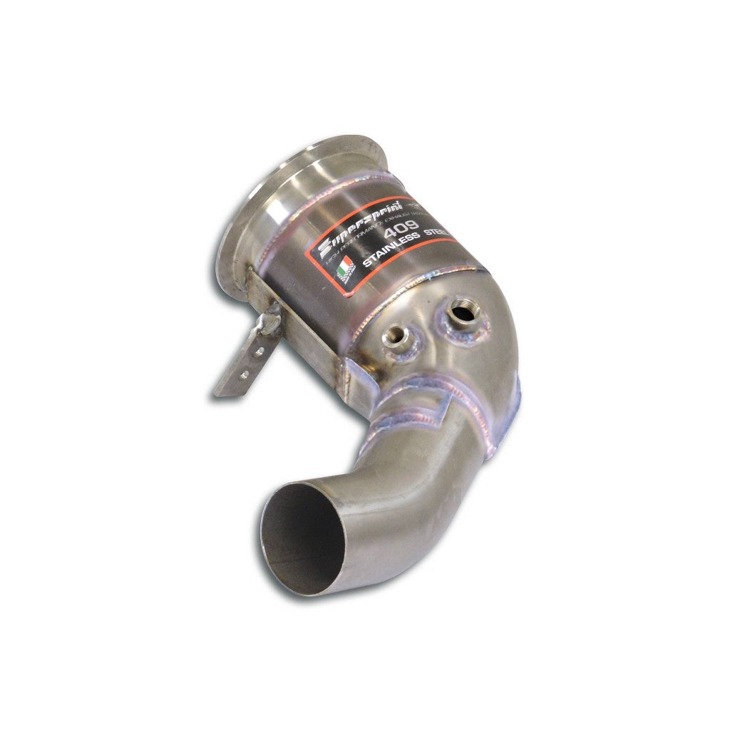 SUPERSPRINT 861021 Downpipe Right with Metallic Catalytic Converter for PORSCHE 911 Turbo / Turbo S (992) Photo-0