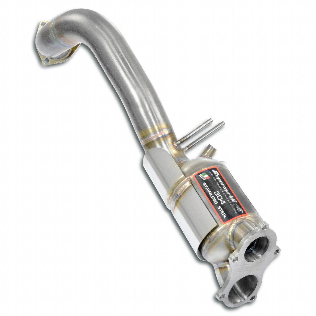 SUPERSPRINT 861432 Front Metallic Catalytic Left for PORSCHE 718 Boxster GTS 4.0 Photo-0