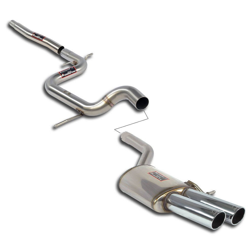 SUPERSPRINT 914540 Exhaust System for VW Golf (Mk6) Photo-0