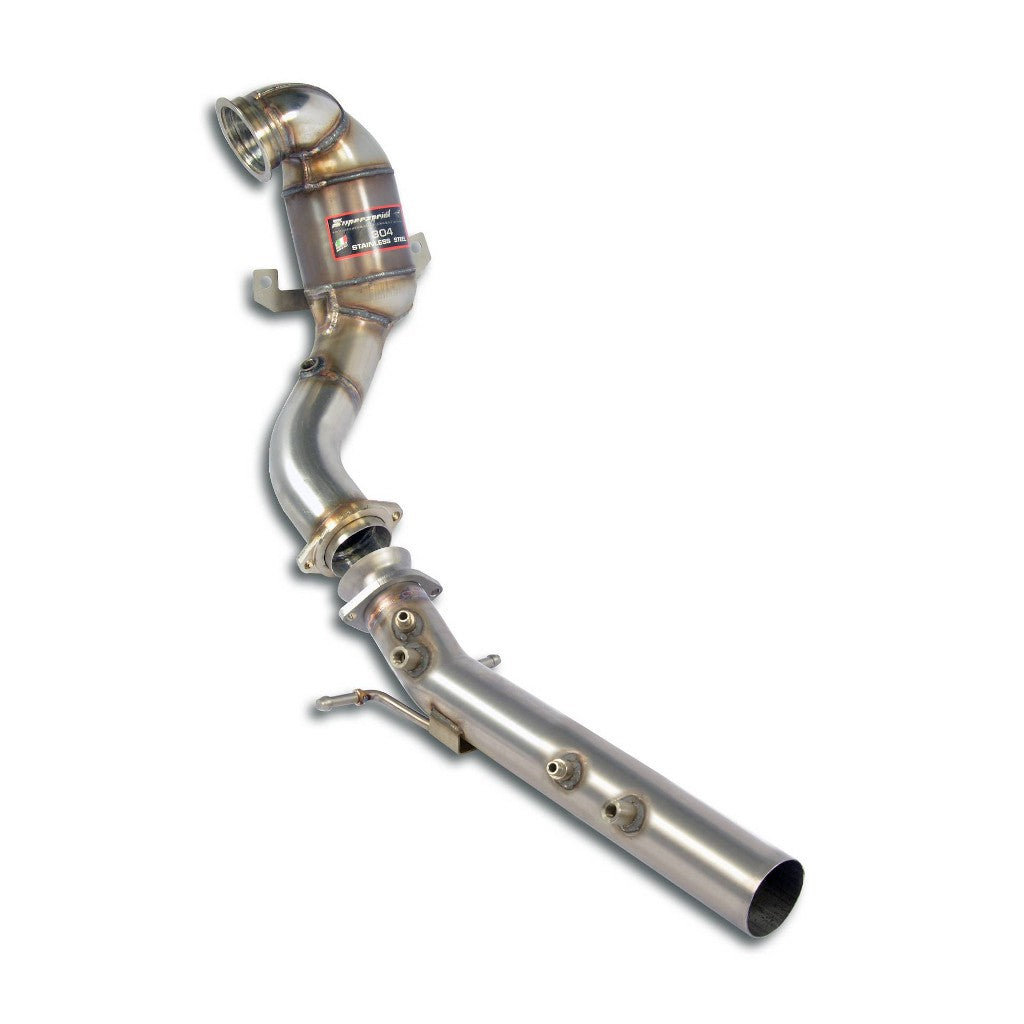 SUPERSPRINT 918321 Turbo Downpipe Kit and Metallic Catalytic Converter for AUDI A1 (GB) Photo-0