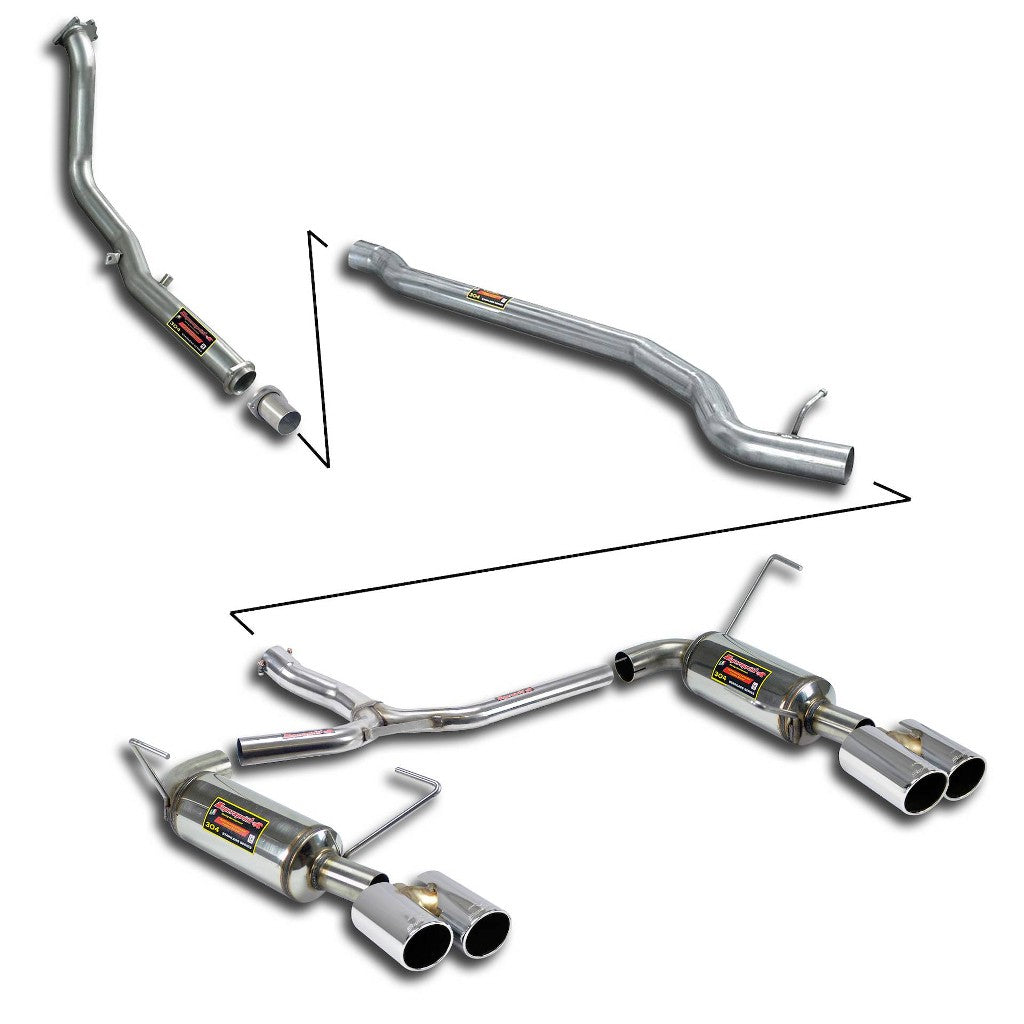 SUPERSPRINT 963140 Exhaust System for SUBARU WRX Sti 2015- Photo-0