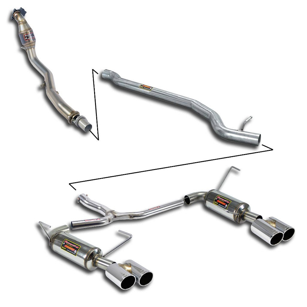 SUPERSPRINT 963150 Exhaust System for SUBARU WRX Sti 2015- Photo-0