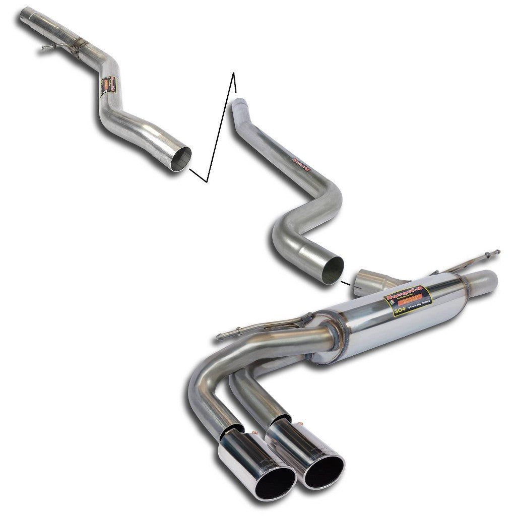 SUPERSPRINT 987310 Exhaust System for BMW 1 Series (F20 / F21) Photo-0