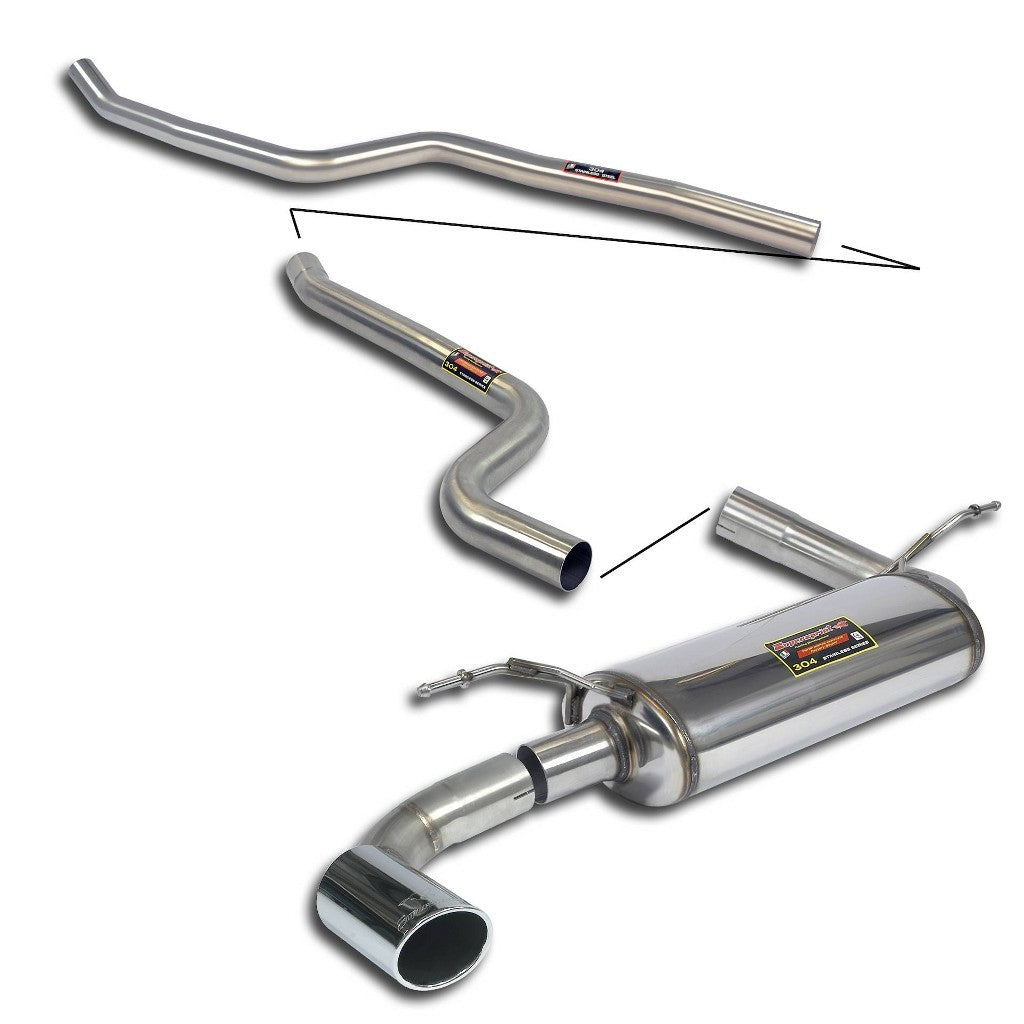 SUPERSPRINT 988310 Exhaust System for BMW 1 Series (F20 / F21) Photo-0