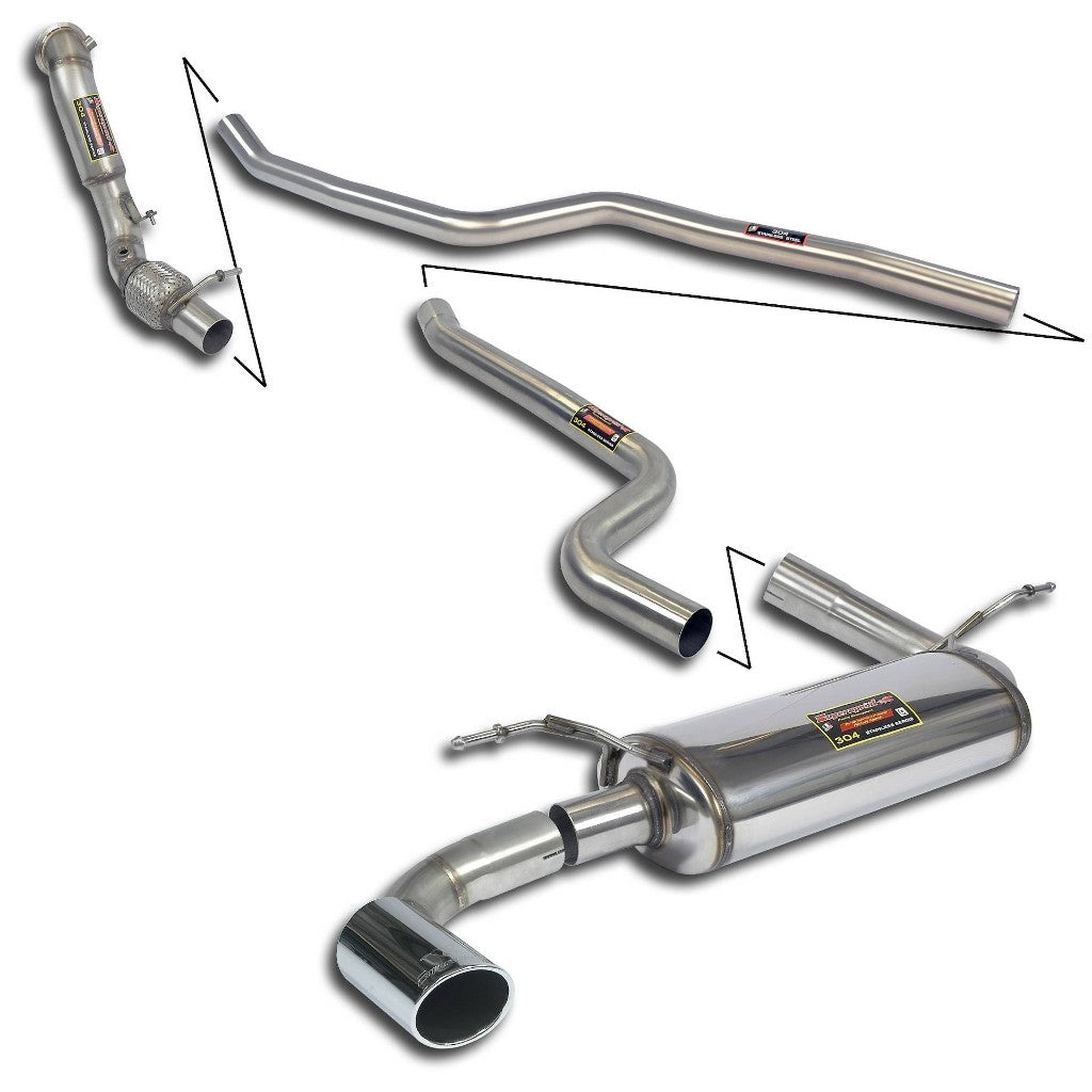 SUPERSPRINT 988320 Exhaust System for BMW 1 Series (F20 / F21) Photo-0