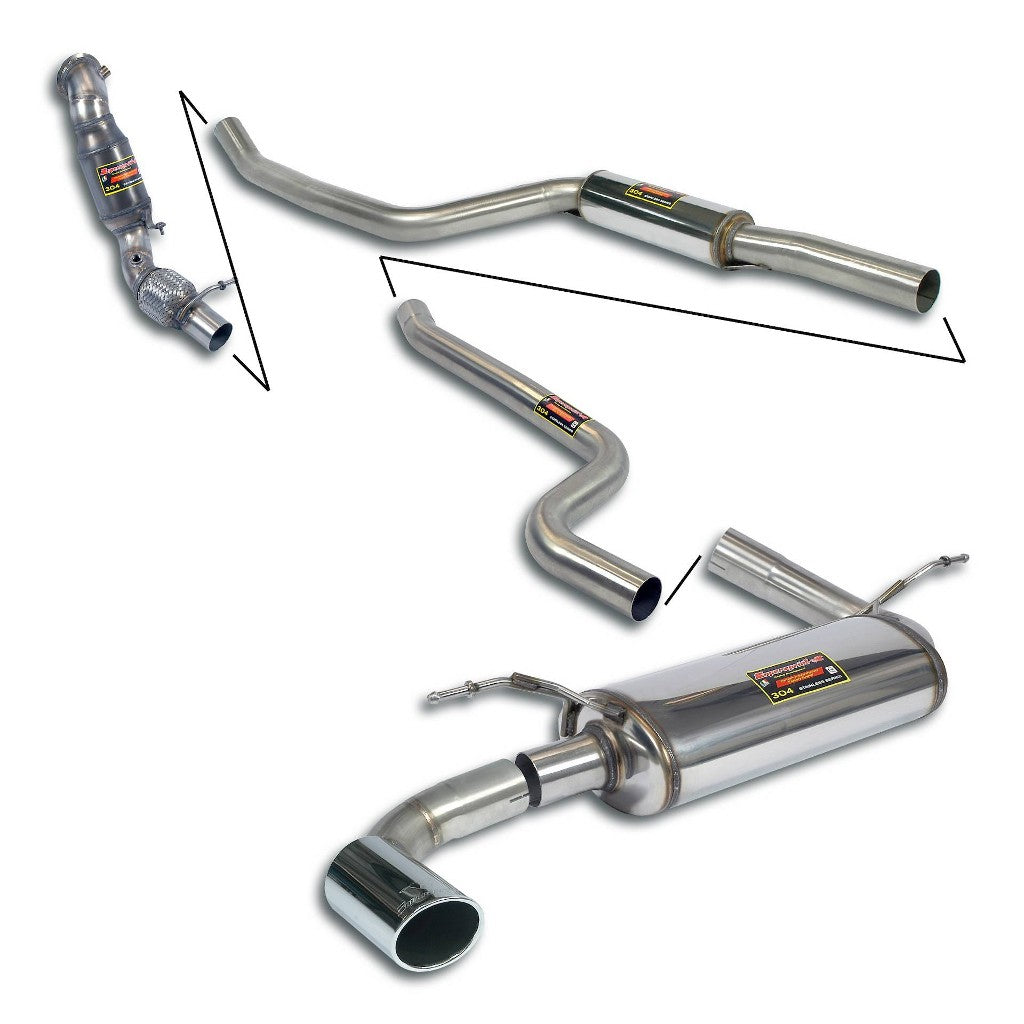SUPERSPRINT 988340 Exhaust System for BMW 1 Series (F20 / F21) Photo-0