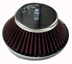 K&N 56-9320 Custom Racing Assembly SU 1.5"HS4,HIF4,HIF38 RND.TPRD Photo-0