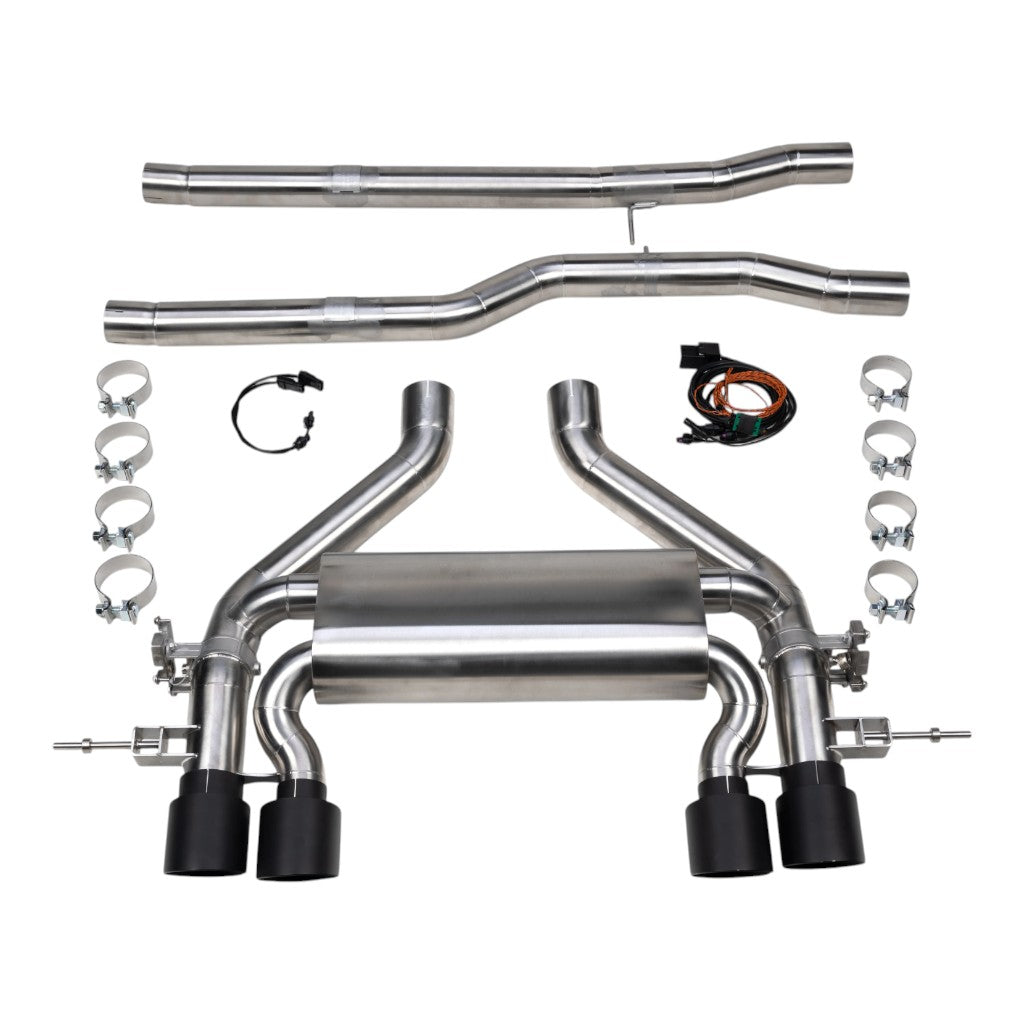 TEAM SCHIRMER EXH-FLAP-G8X Sports Exhaust System with Flap Control (Stainless Steel ) for BMW M2 (G87) / M3 (G80) / M4 (G82) Photo-0