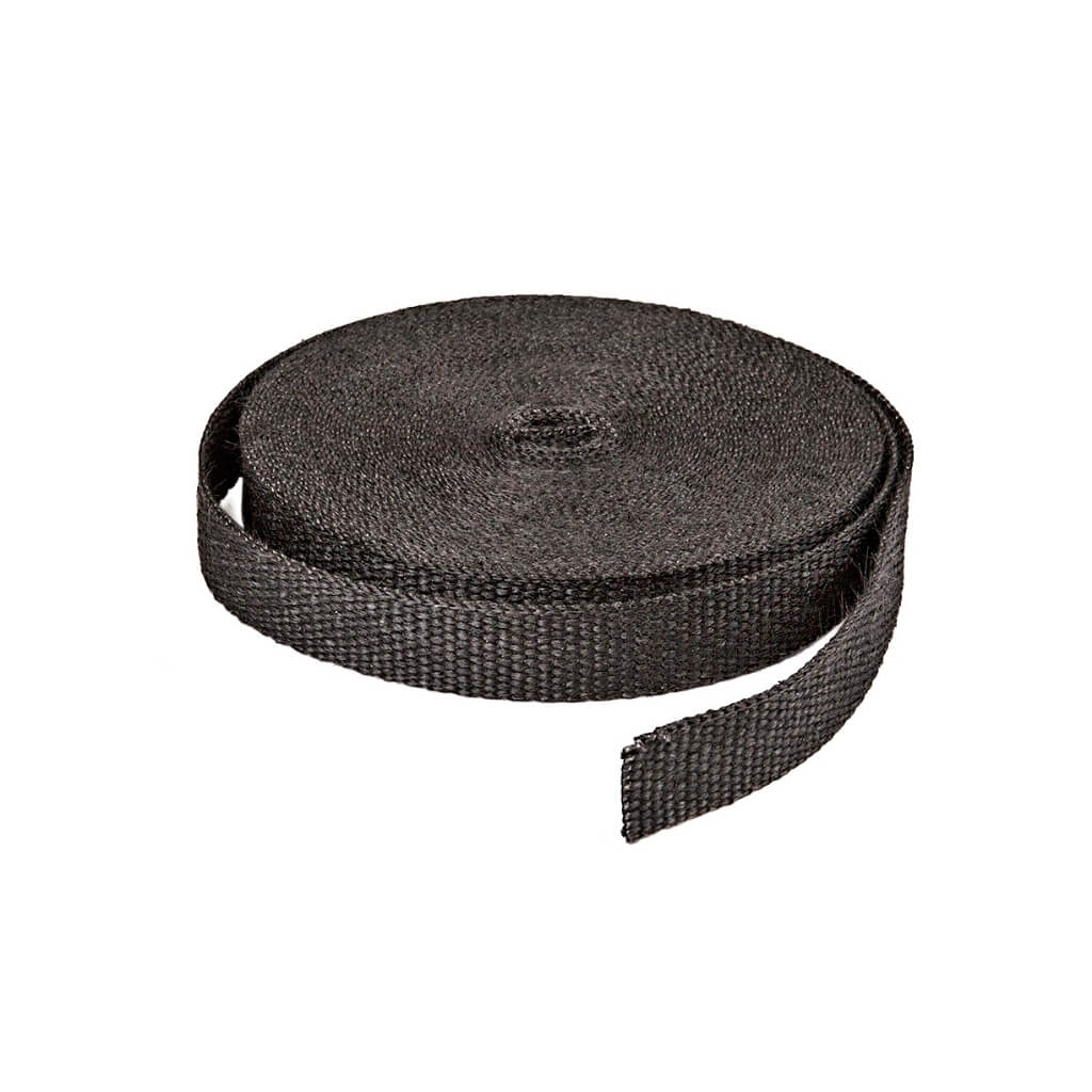 THERMO-TEC 11021 Exhaust Insulating Header Wrap 1 in. x 50 ft. (2.54cm x 15.24m) Black Photo-0