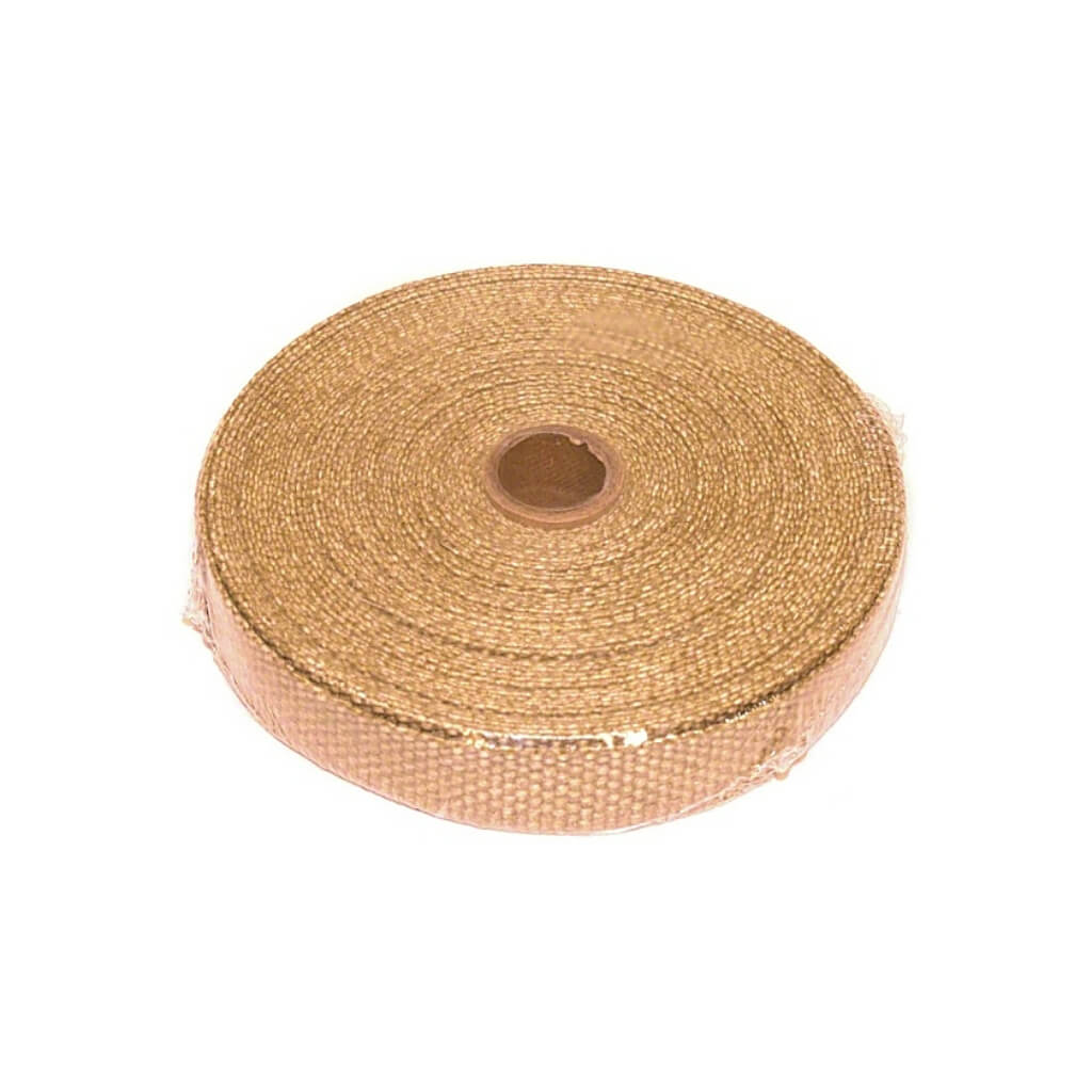 THERMO-TEC 11031 Exhaust Insulating Header Wrap 1 in. x 50 ft. (2.54cm x 15.24m) Copper Photo-0