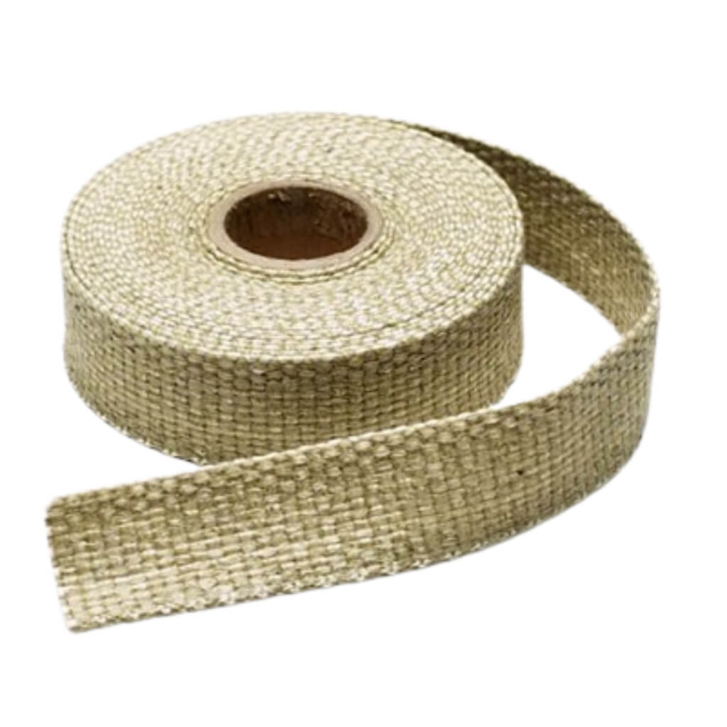 THERMO-TEC 11151 Exhaust Insulating Wrap white 1 in. x 15 ft. Photo-0