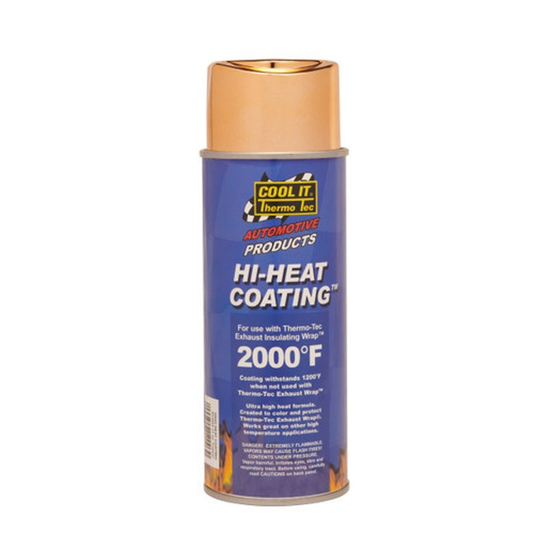 THERMO-TEC 12003 Hi-Heat Coating Spray Copper Color 11 oz. (330 ml.) Photo-0