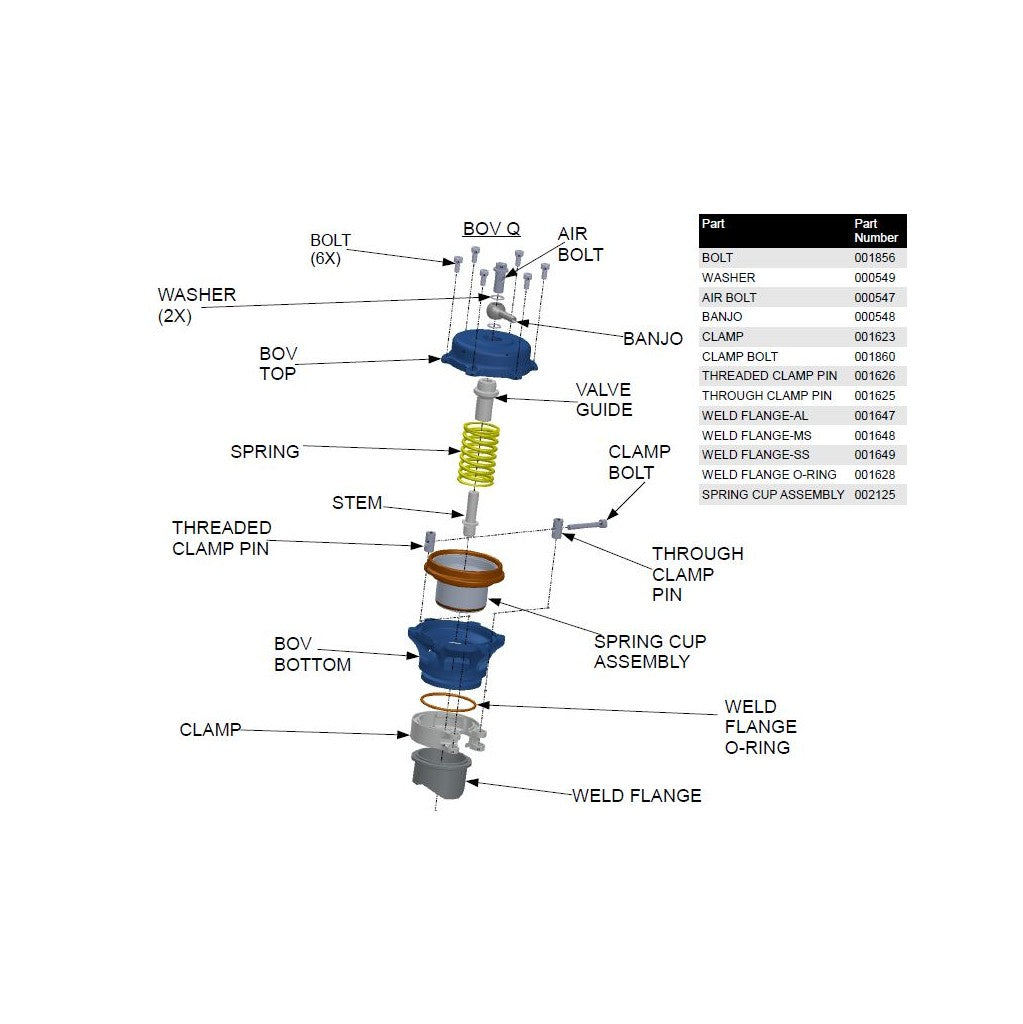 TIAL 003907 Spring Q 12 psi / BV 13 Brown Photo-2