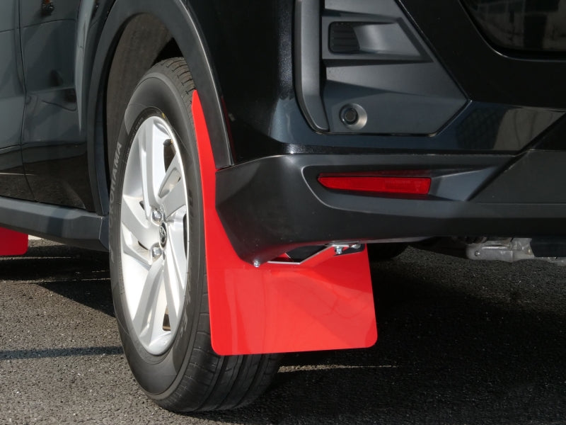 CUSCO 1C5 851 RR Mud Flaps Rear (red) for TOYOTA RAIZE (A200A) 2019- Photo-1