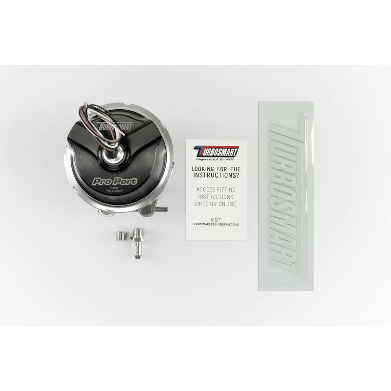 TURBOSMART TS-0208-1212 Blow Off Valve ProPort with Sensor Cap Black Photo-5
