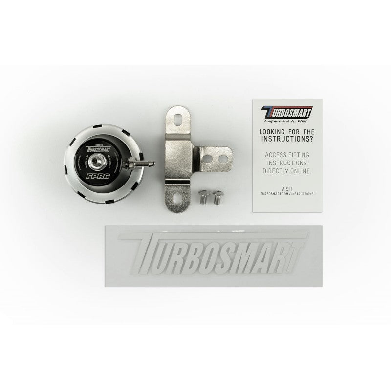 TURBOSMART TS-0404-1022 Fuel Pressure Regulator -6AN Black Photo-5