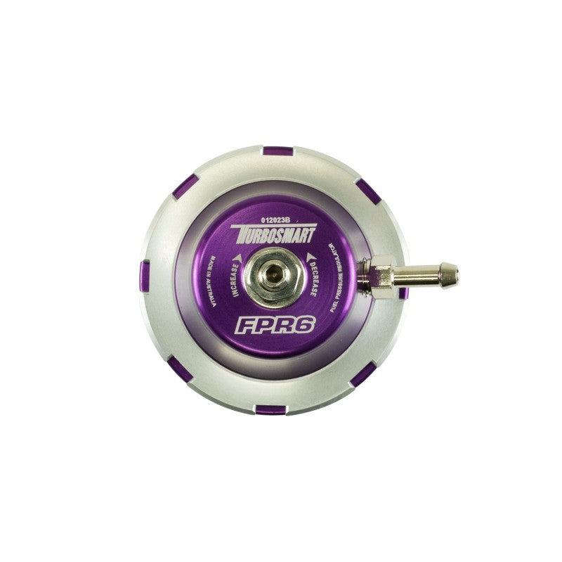 TURBOSMART TS-0404-1023 Fuel Pressure Regulator -6AN Purple Photo-3 